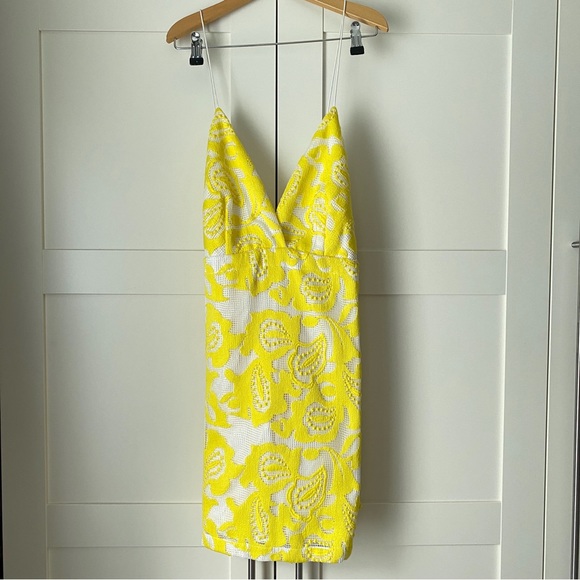 Anthropologie Maeve Strappy Lace Mini Dress - Picture 2 of 5